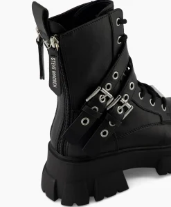 Steve Madden Enkellaars Traction Zwart*Dames Laarzen