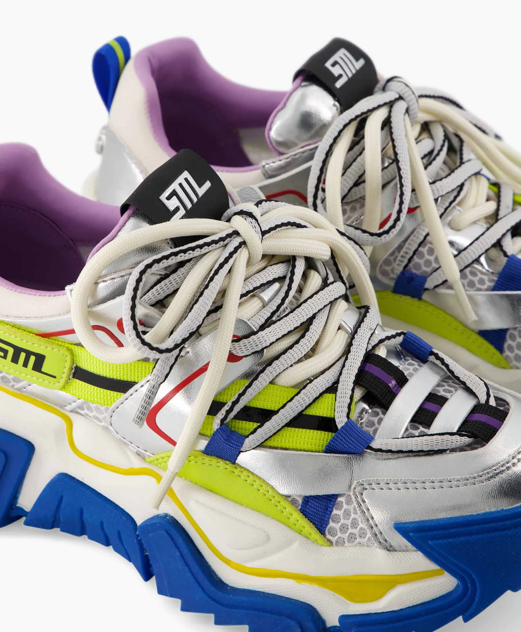 Steve Madden Sneaker Kingdom-E Blauw*Dames Sneakers