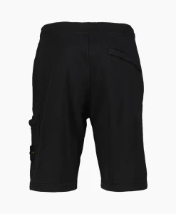 Stone Island Korte Broek 64651 Zwart*Heren Broeken