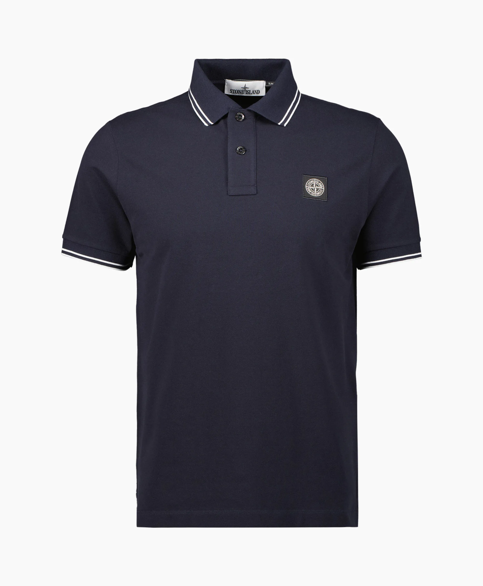 Stone Island Polo 2Sc18 Blauw*Heren Polo's