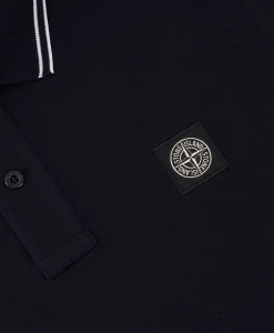 Stone Island Polo 2Sc18 Blauw*Heren Polo's