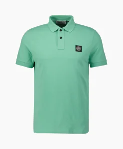 Stone Island Polo 2Sc17 Licht Groen*Heren Polo's