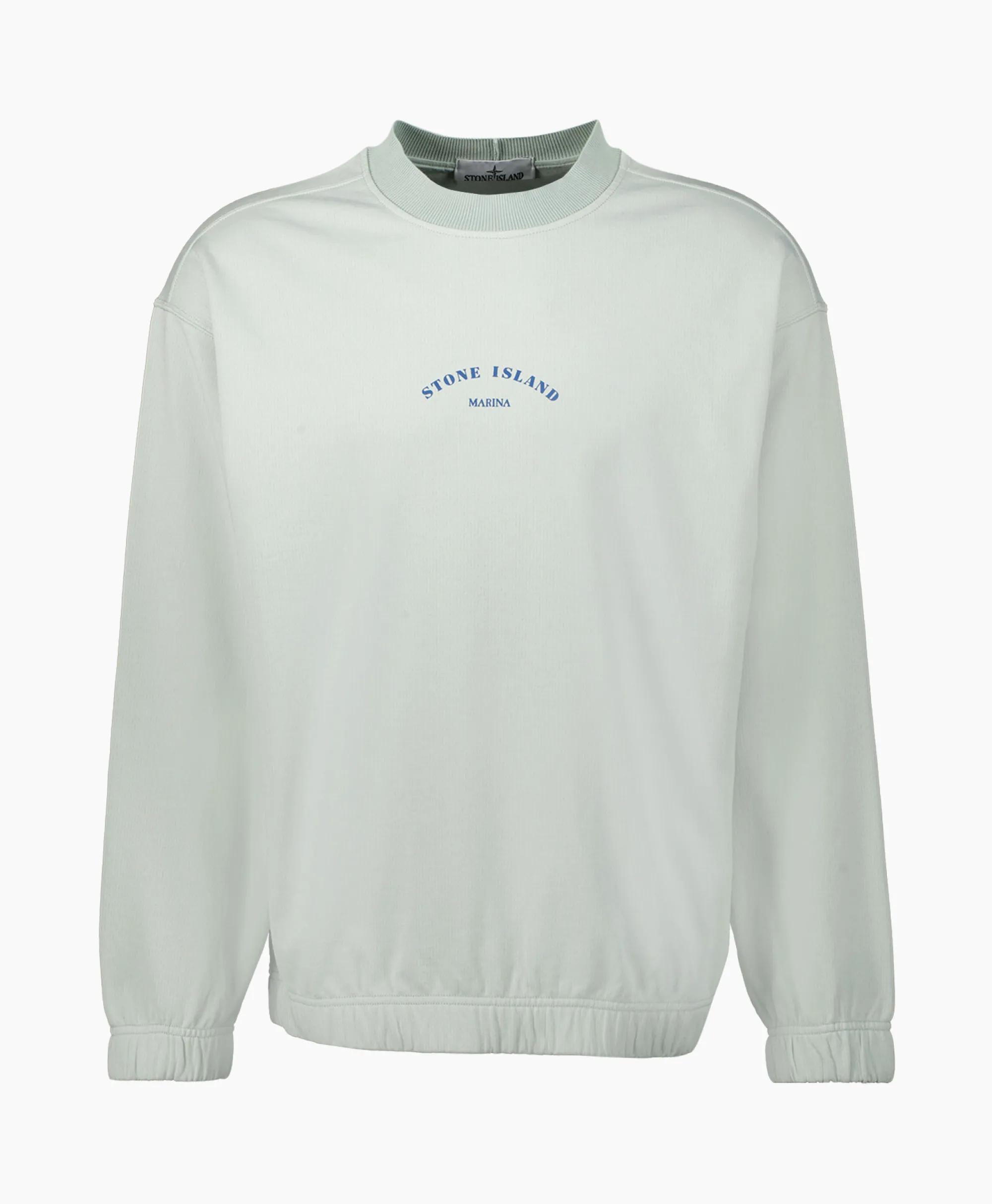 Stone Island Sweater 652X2 Licht Blauw*Heren Truien