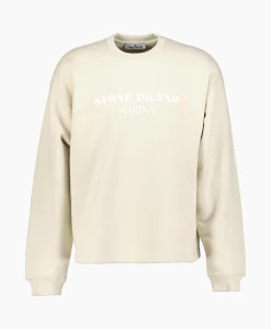 Stone Island Sweater 671X6 Off White*Heren Truien