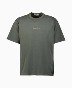 Stone Island T-Shirt 20457 Bruin*Heren T-Shirts