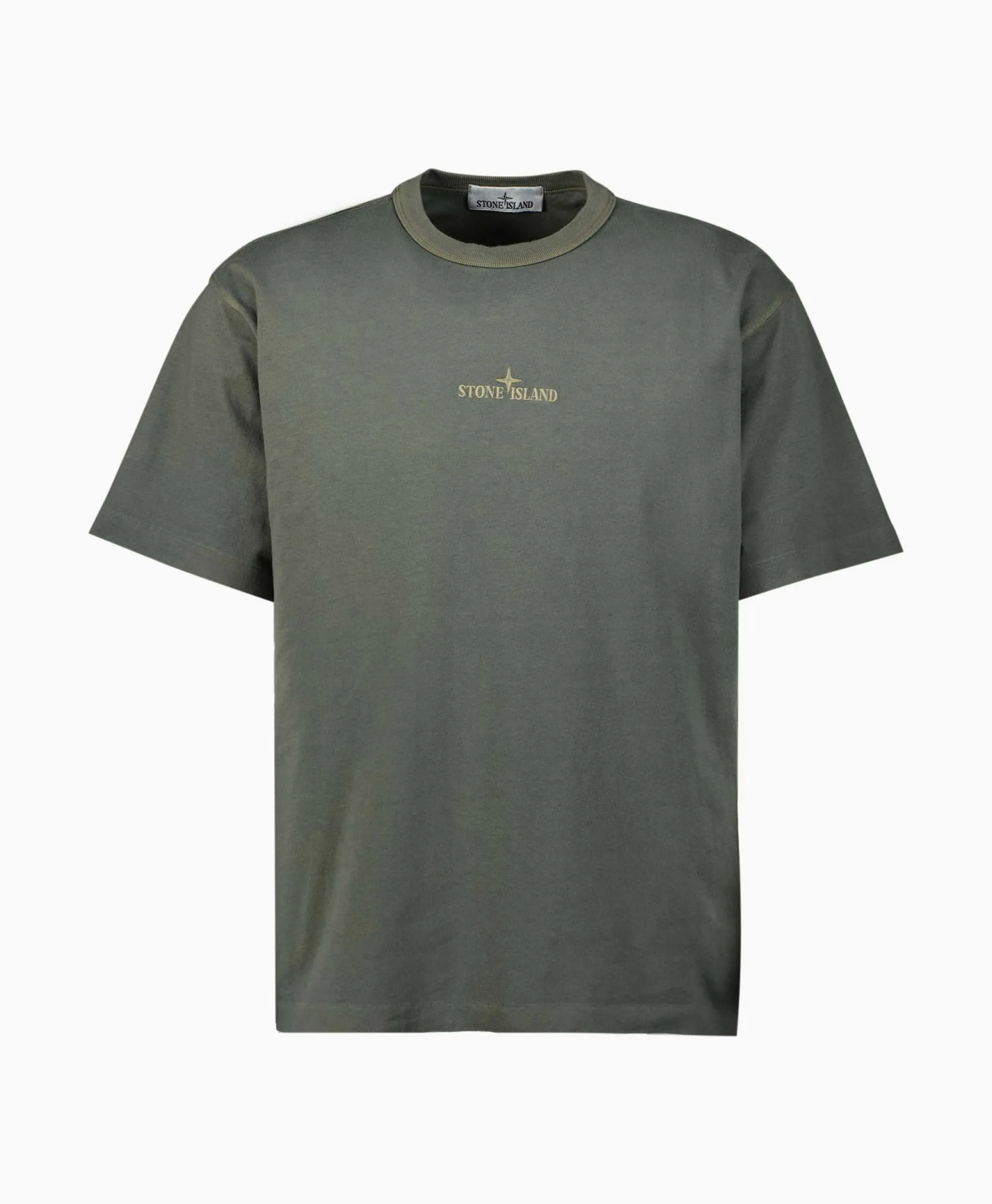 Stone Island T-Shirt 20457 Bruin*Heren T-Shirts