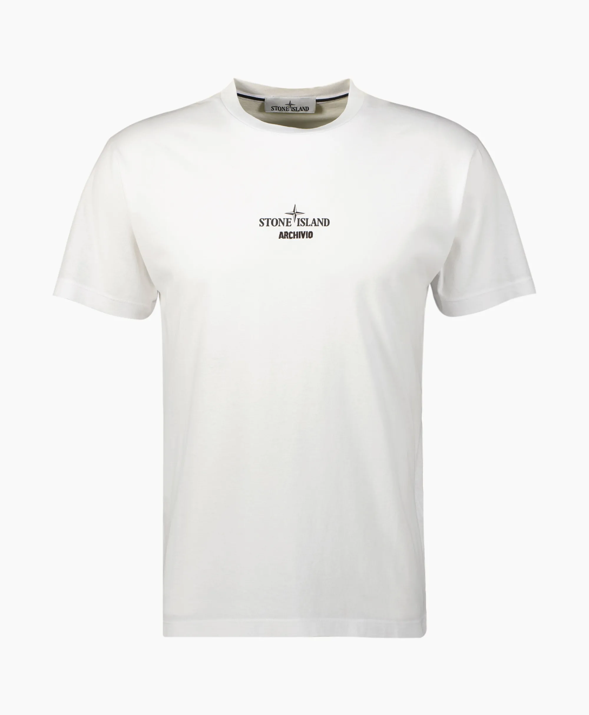 Stone Island T-Shirt 2Ns91 Wit*Heren T-Shirts