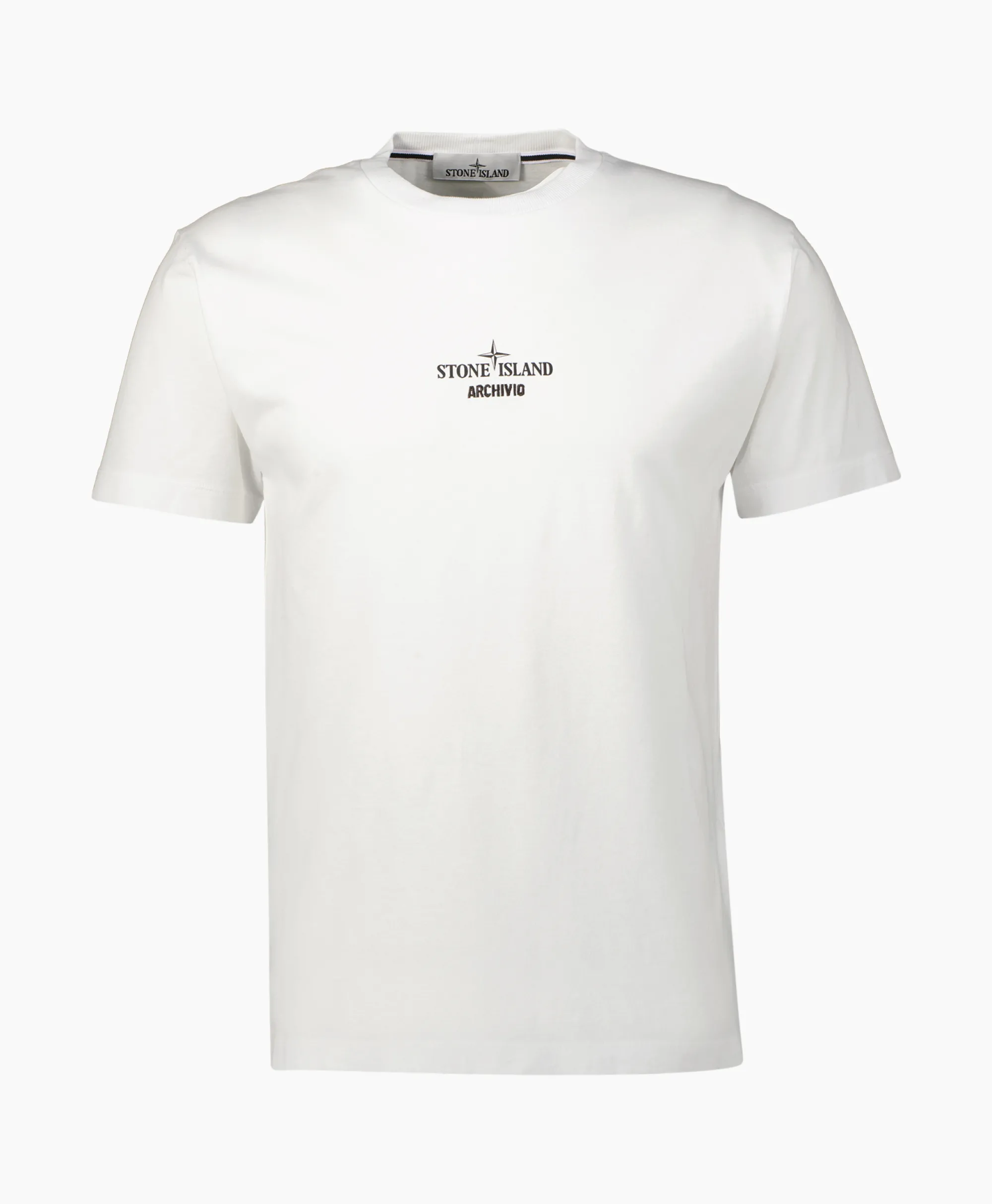 Stone Island T-Shirt 2Ns91 Wit*Heren T-Shirts