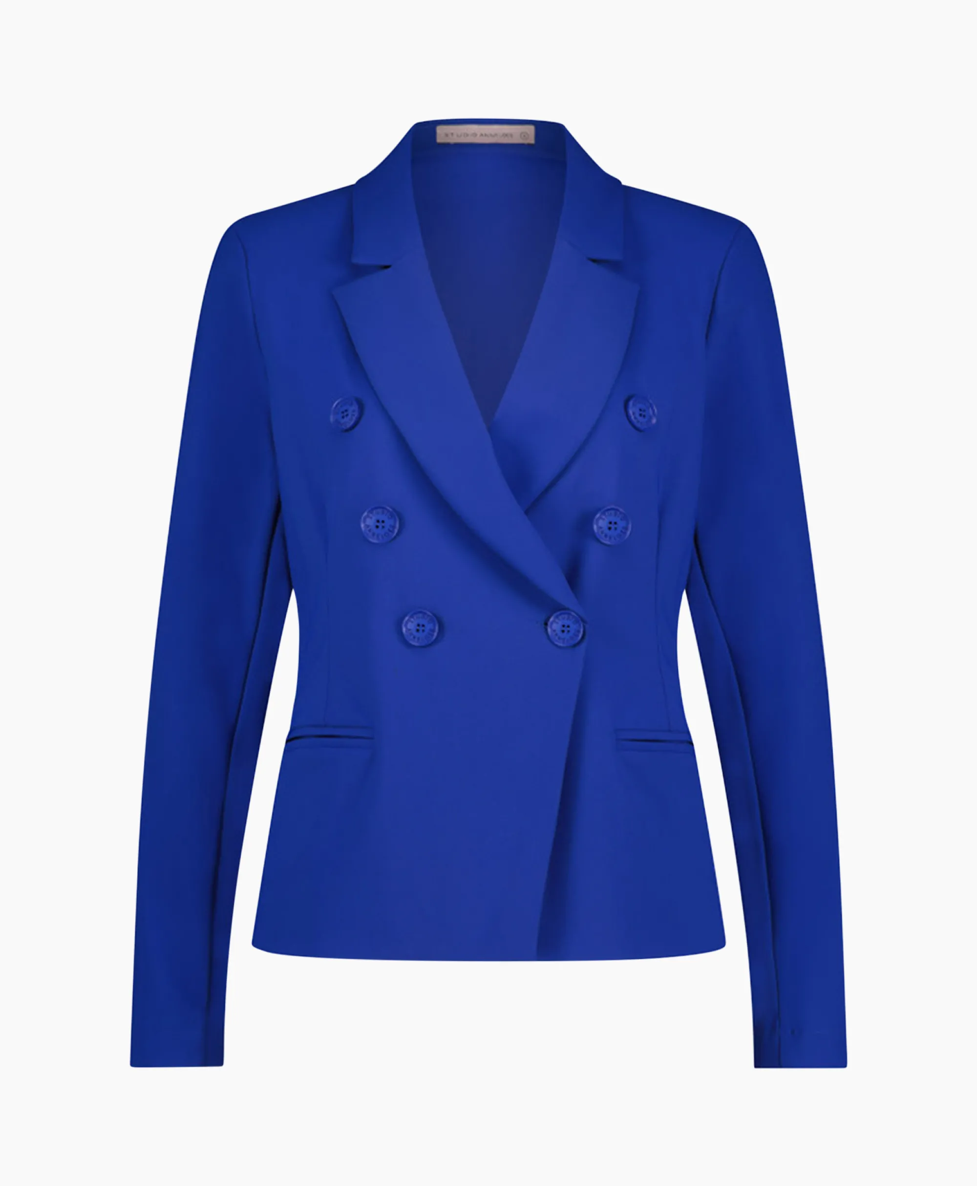 Studio Anneloes Blazer Imari Bonded Blauw*Dames Blazers