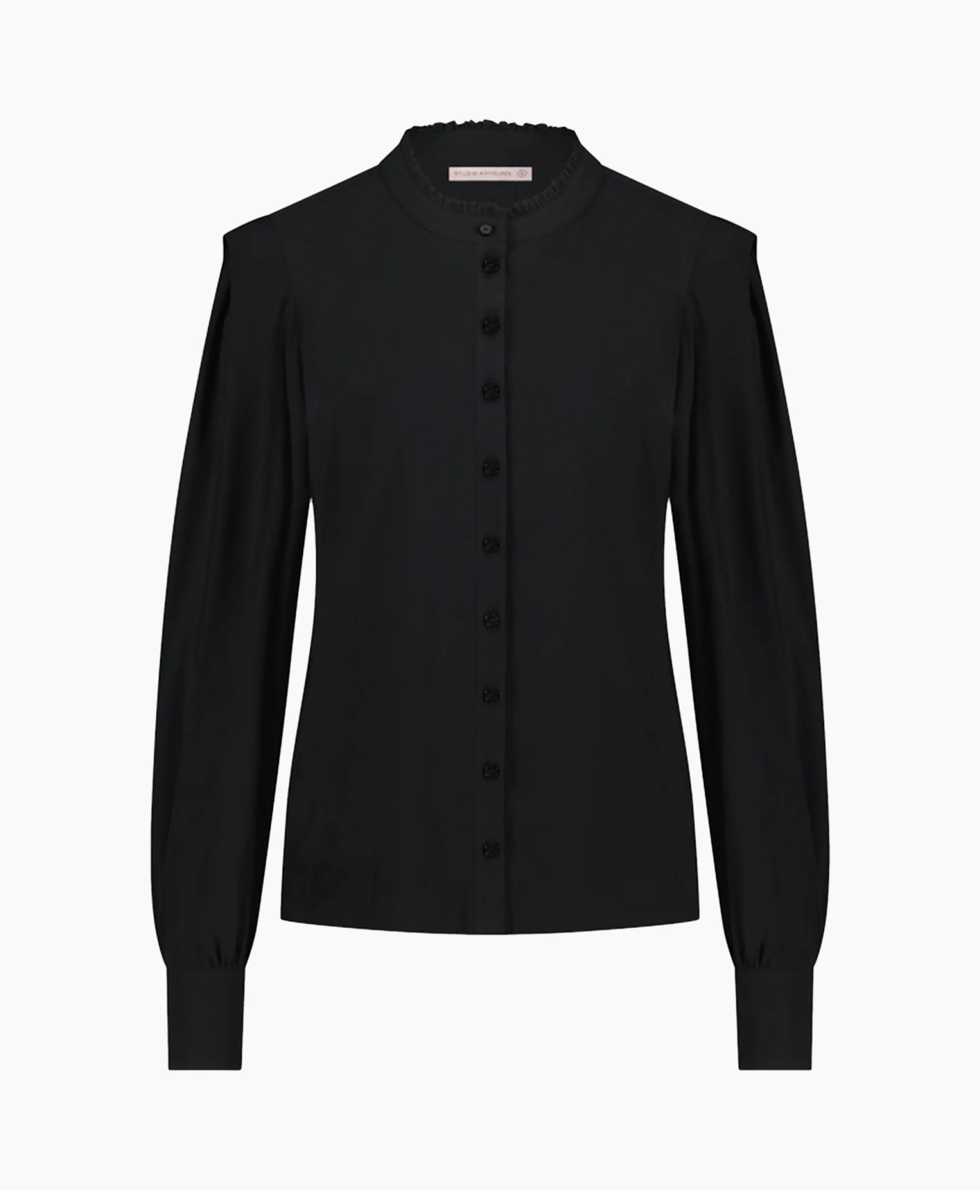 Studio Anneloes Blouse Nellie Zwart Dessin*Dames Blouses