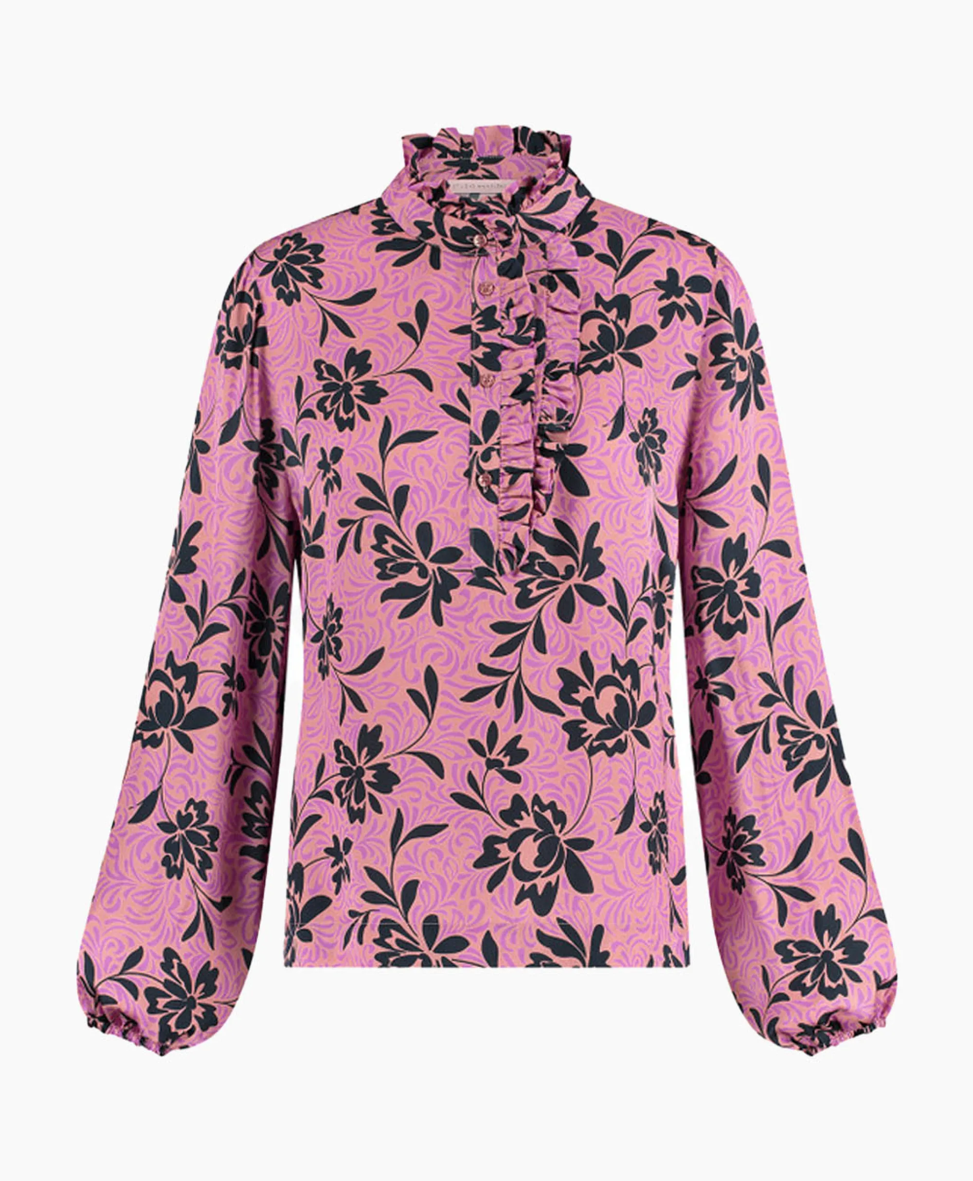 Studio Anneloes Blouse Odette Satin Blooming Combo L*Dames Blouses