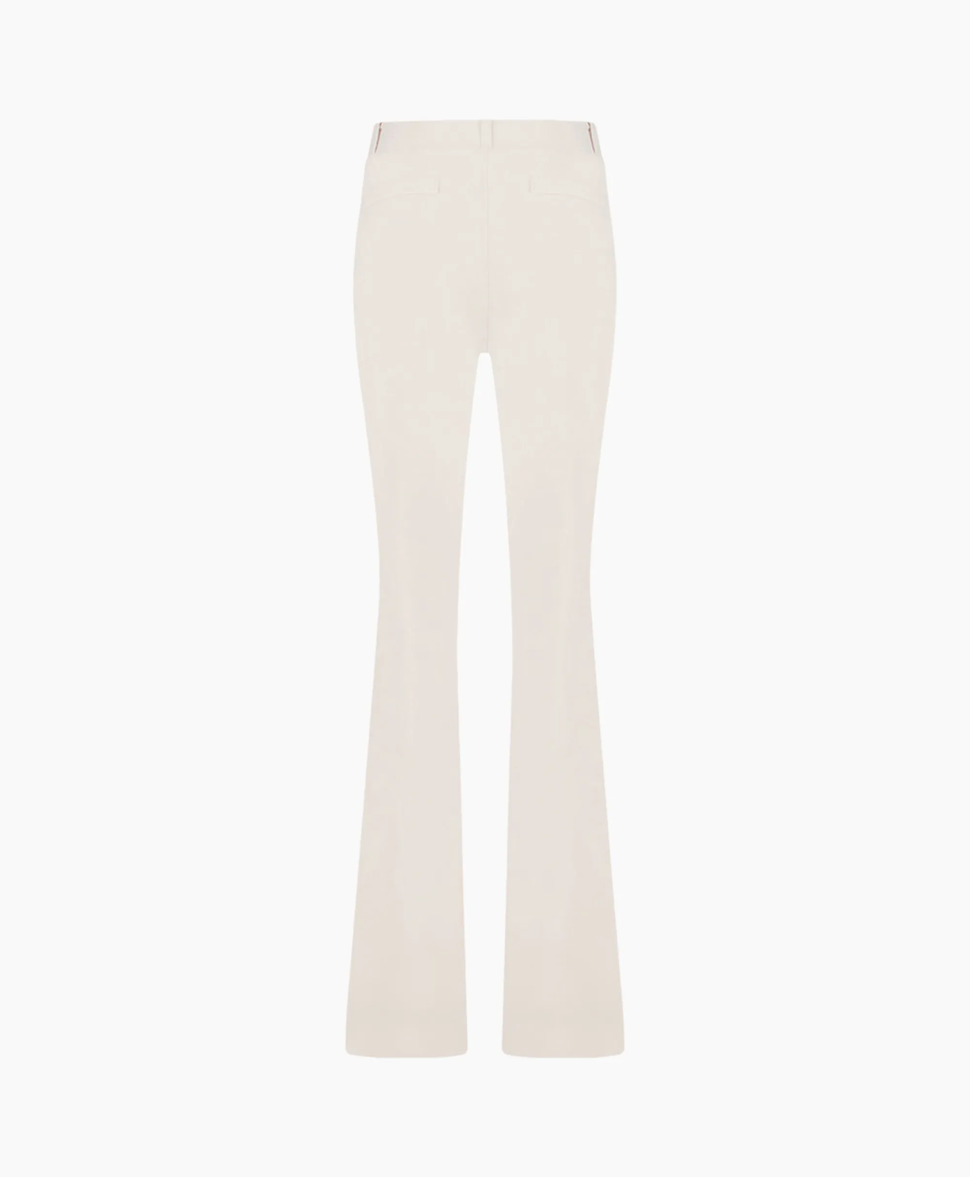Studio Anneloes Broek Flair Long Shiny Bnd Trousers Off White*Dames Broeken