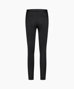 Studio Anneloes Broek Katlyn Shiny Bnd Trousers Zwart*Dames Broeken