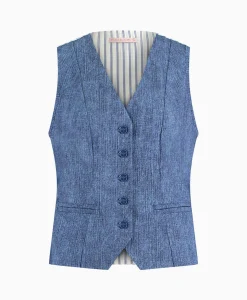 Studio Anneloes Gilet Bruno Jeans*Dames Gilets