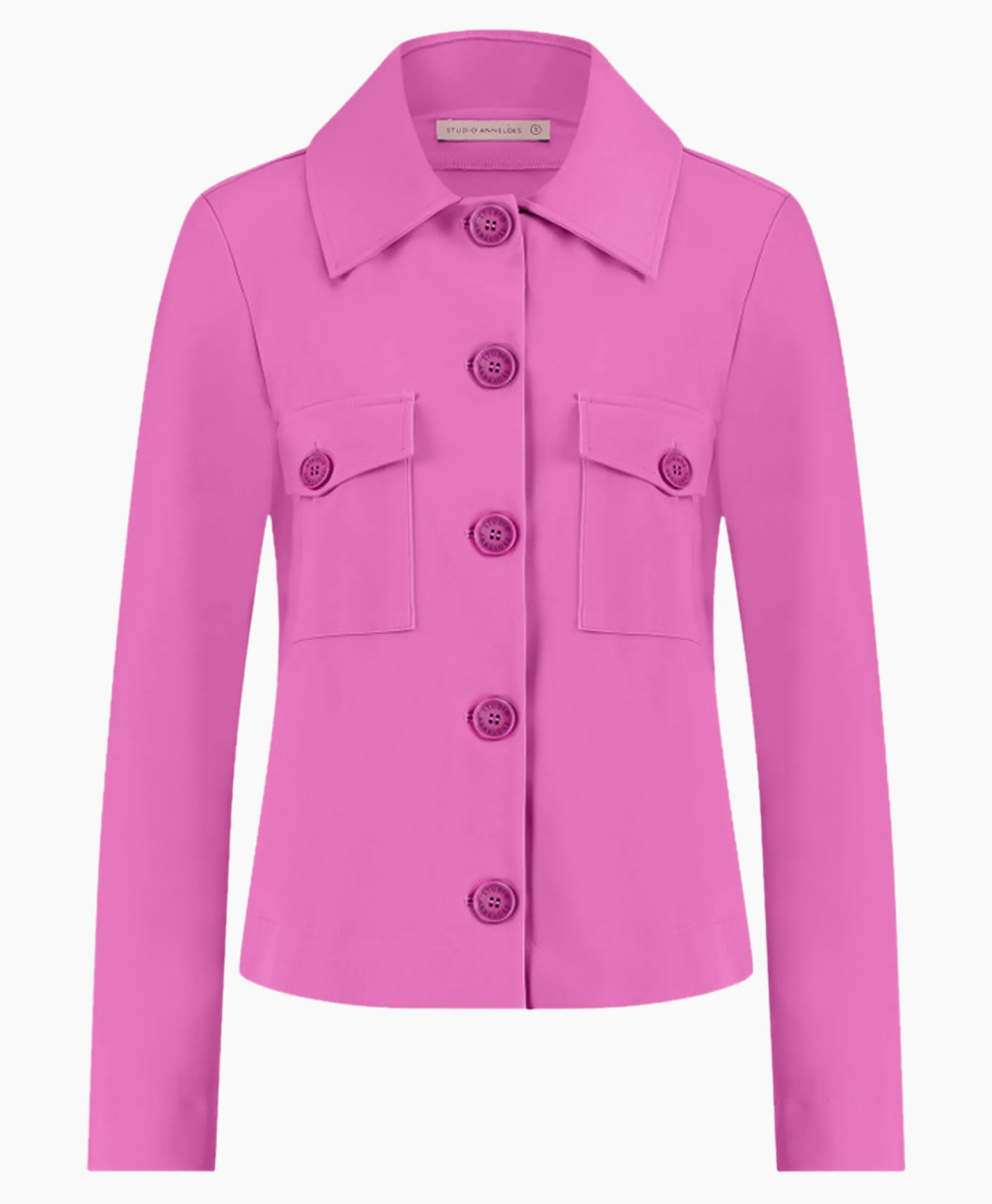 Studio Anneloes Jack Claire Bonded Jacket Lila*Dames Jassen
