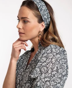 Studio Anneloes Shawl Hairscarf Daisy Crepe Blauw*Dames Sjaals