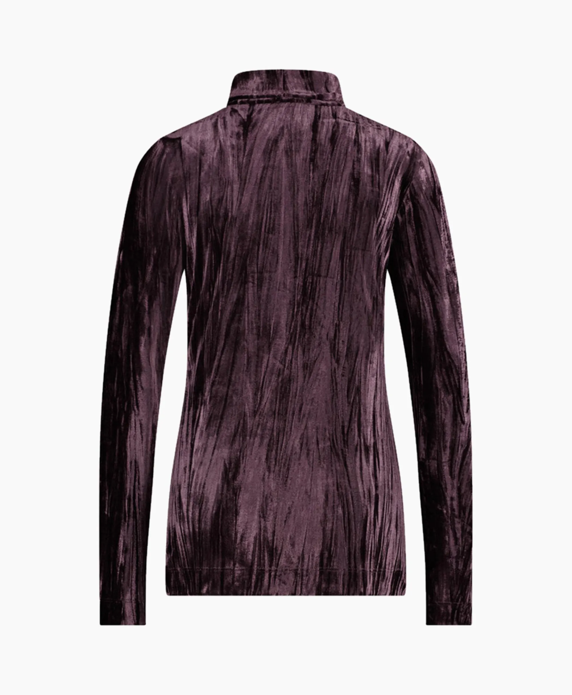 Studio Anneloes Top Avril Ls Velvet Bruin*Dames T-Shirts & Tops