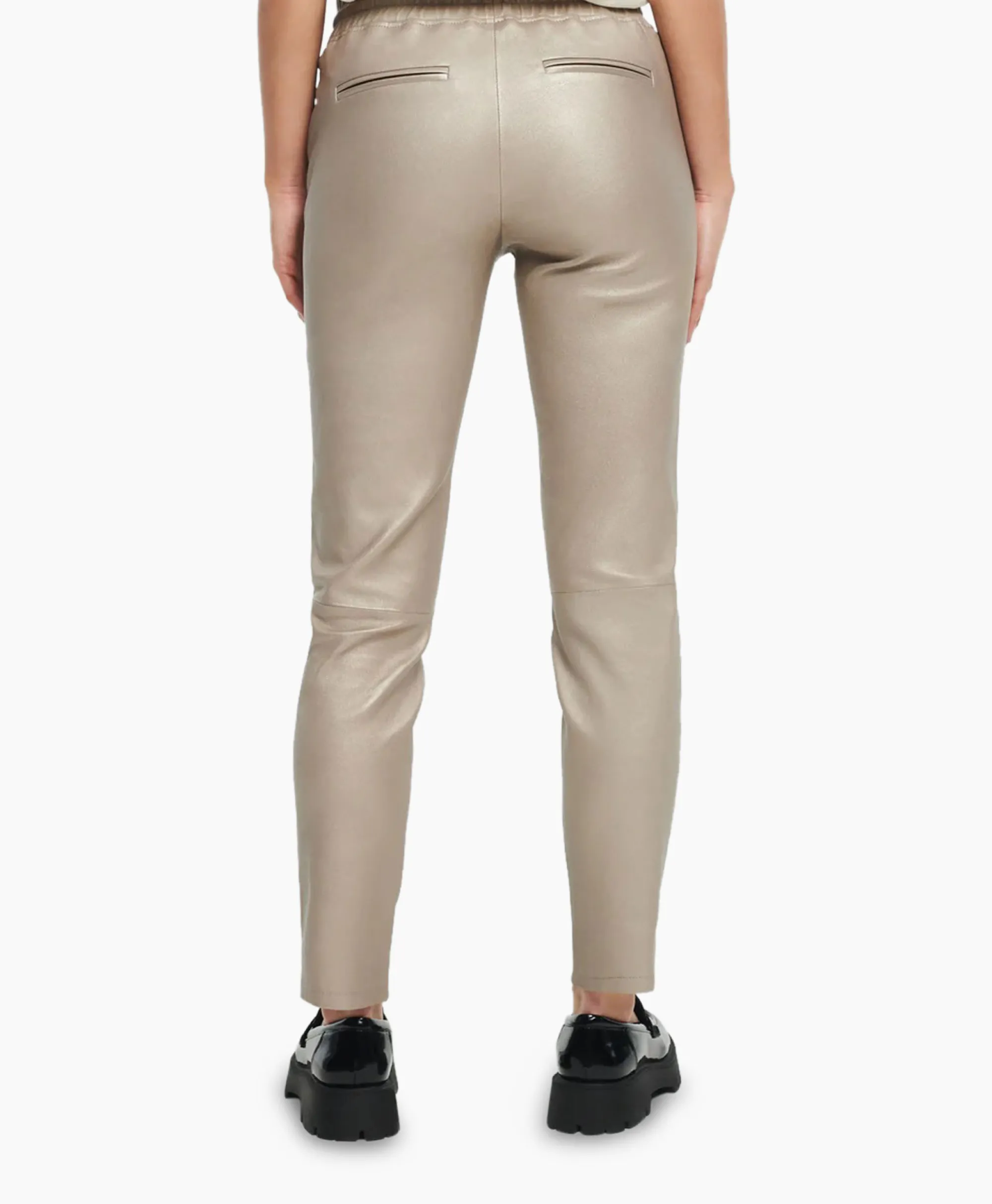 Studioar By Arma Pantalon Naomi Stretch Plonge Beige*Dames Broeken