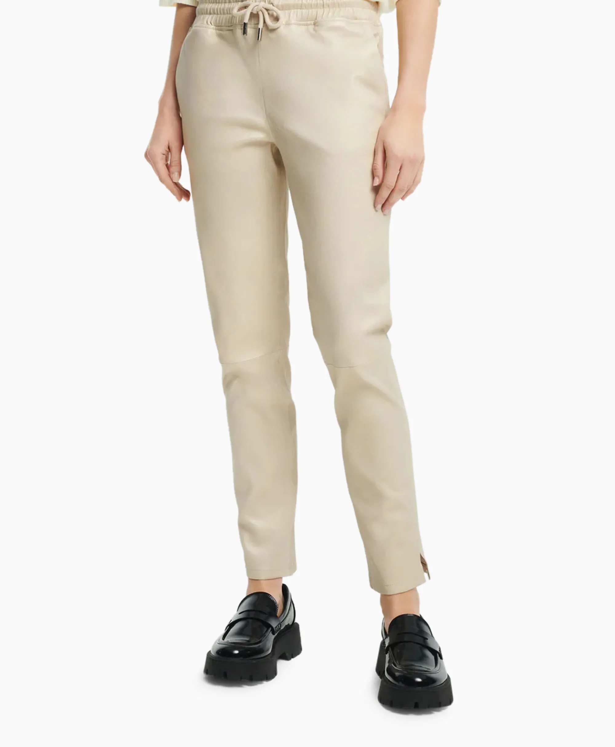 Studioar By Arma Pantalon Naomi Stretch Plonge Licht Grijs*Dames Broeken