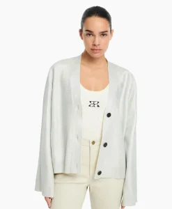 Studioar By Arma Pullover Lolita Metallic Knit Bruin*Dames Truien