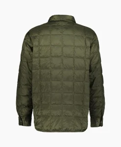 Taion Jack W-Pocket Down Shirts Donker Groen*Heren Jassen