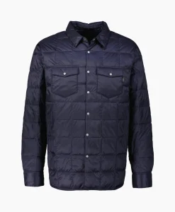 Taion Jack W-Pocket Down Shirts Donker Blauw*Heren Jassen