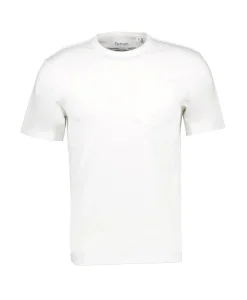 Tenue. T-Shirt Korte Mouw John Wit*Heren T-Shirts