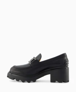 Tod's Tod's Tod's Loafer Gomma Carro Zwart*Dames Instappers