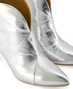 Toral Enkellaars Tl-12804 Zilver*Dames Laarzen