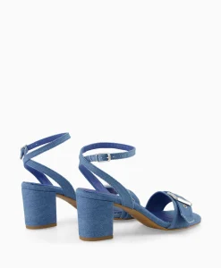 Toral Sandaal Met Hak Tl-Melissa Licht Blauw*Dames Sandalen