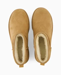 Ugg Enkellaars Classic Ultra Mini Cognac*Heren Laarzen