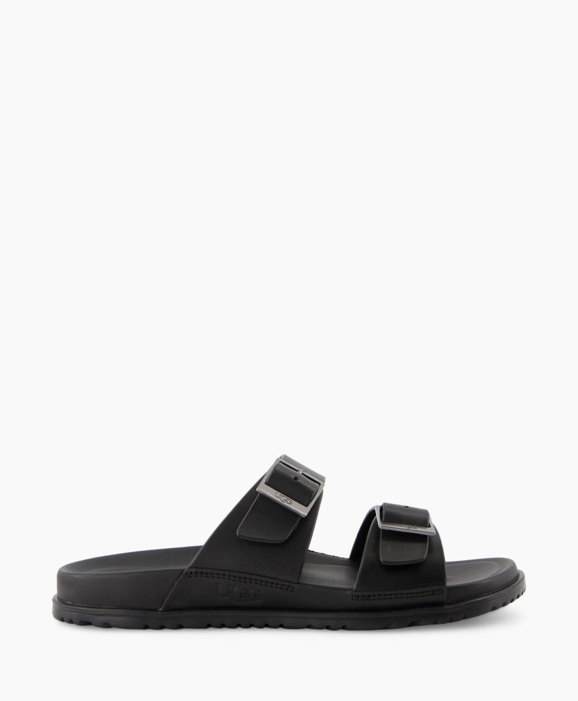 Ugg Sandaal Wainscott Buckle Slide Black Jeans*Heren Sandalen