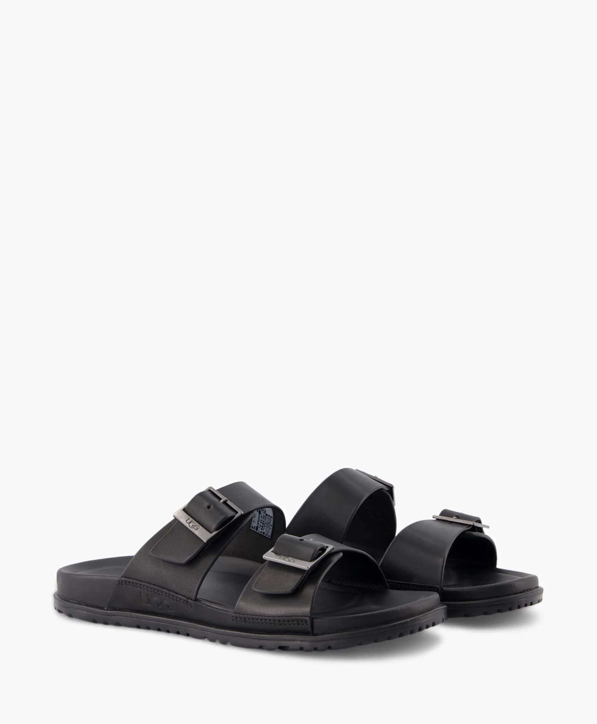 Ugg Sandaal Wainscott Buckle Slide Black Jeans*Heren Sandalen