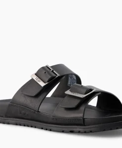 Ugg Sandaal Wainscott Buckle Slide Black Jeans*Heren Sandalen