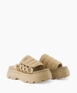 Ugg Sandaal Zonder Hak W Callie Beige*Dames Sandalen