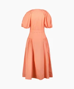 Ulla Johnson Midi Jurk Carina Pink*Dames Jurken