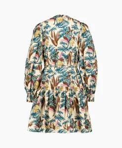 Ulla Johnson Mini Jurk Karina Midden Geel*Dames Jurken