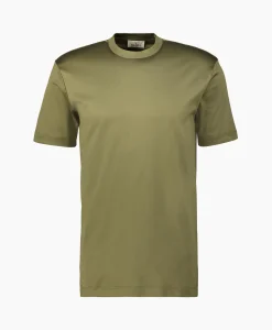 Valenza T-Shirt Interlock Supima Groen*Heren T-Shirts