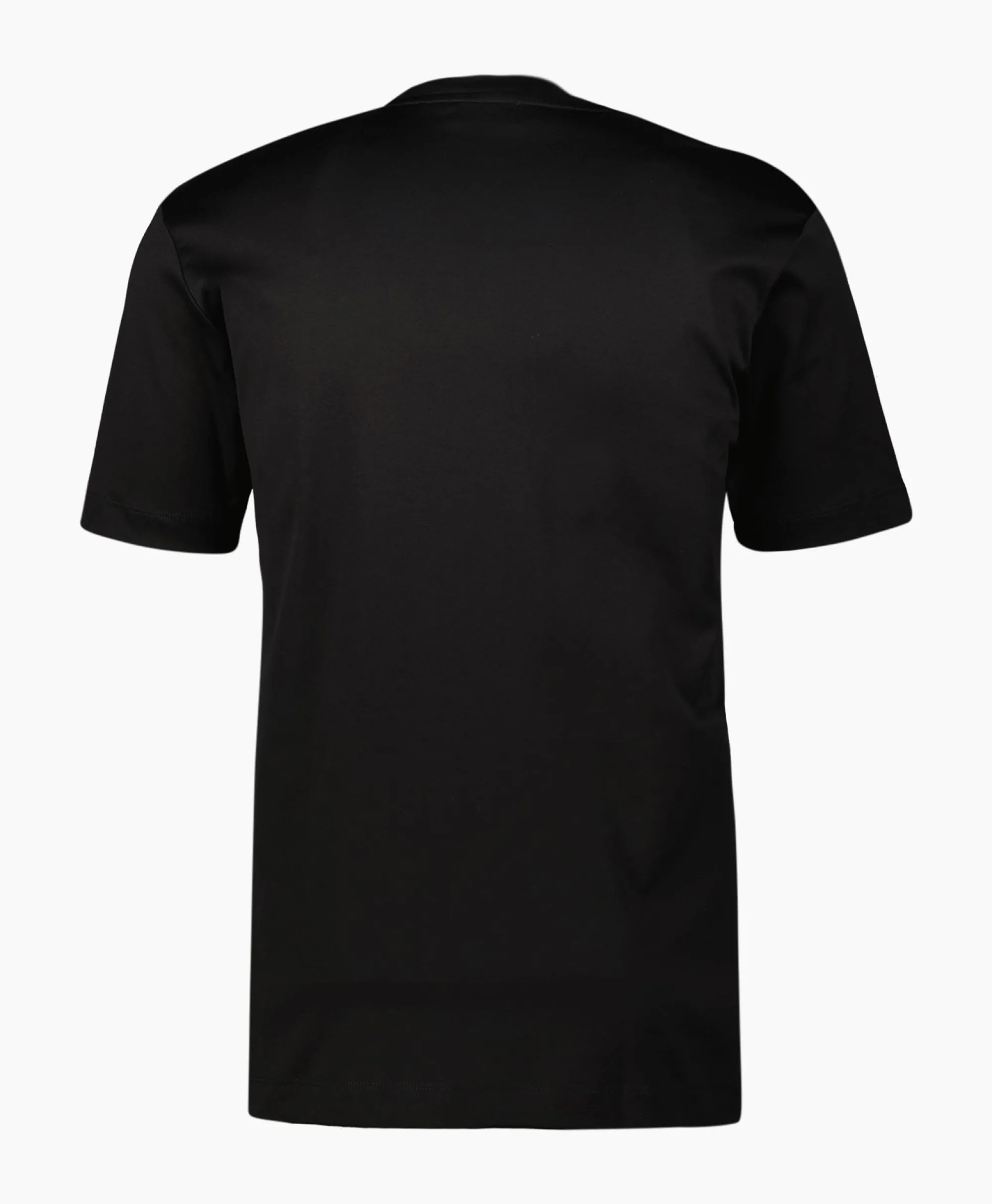 Valenza T-Shirt Interlock Supima Zwart*Heren T-Shirts