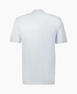 Valenza T-Shirt Interlock Supima Midden Blauw*Heren T-Shirts