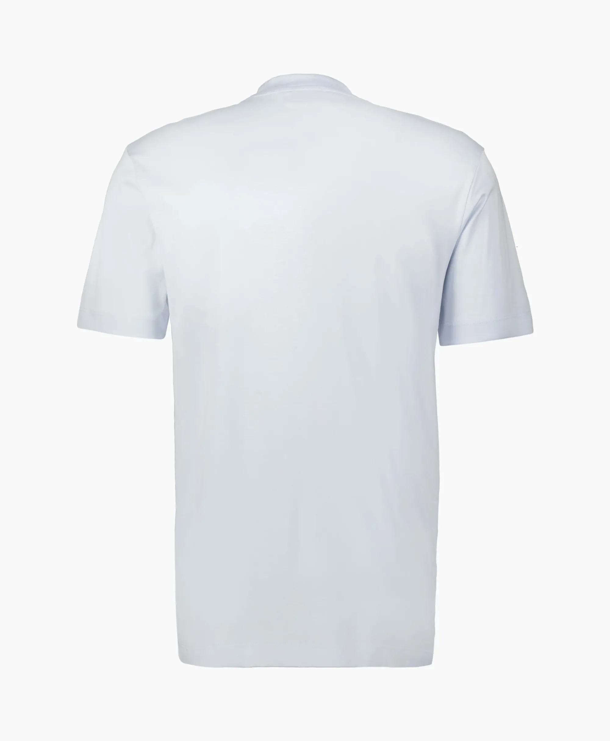 Valenza T-Shirt Interlock Supima Midden Blauw*Heren T-Shirts