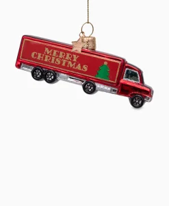 Vondels Kerstbal Christmas Truck Rood*Lifestyle Lifestyle