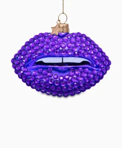 Vondels Kerstbal Lippen Paars*Lifestyle Lifestyle