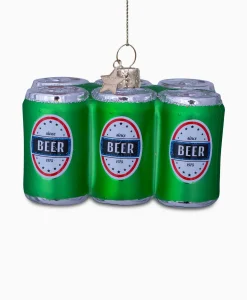 Vondels Kerstbal Sixpack Bier Groen*Lifestyle Lifestyle