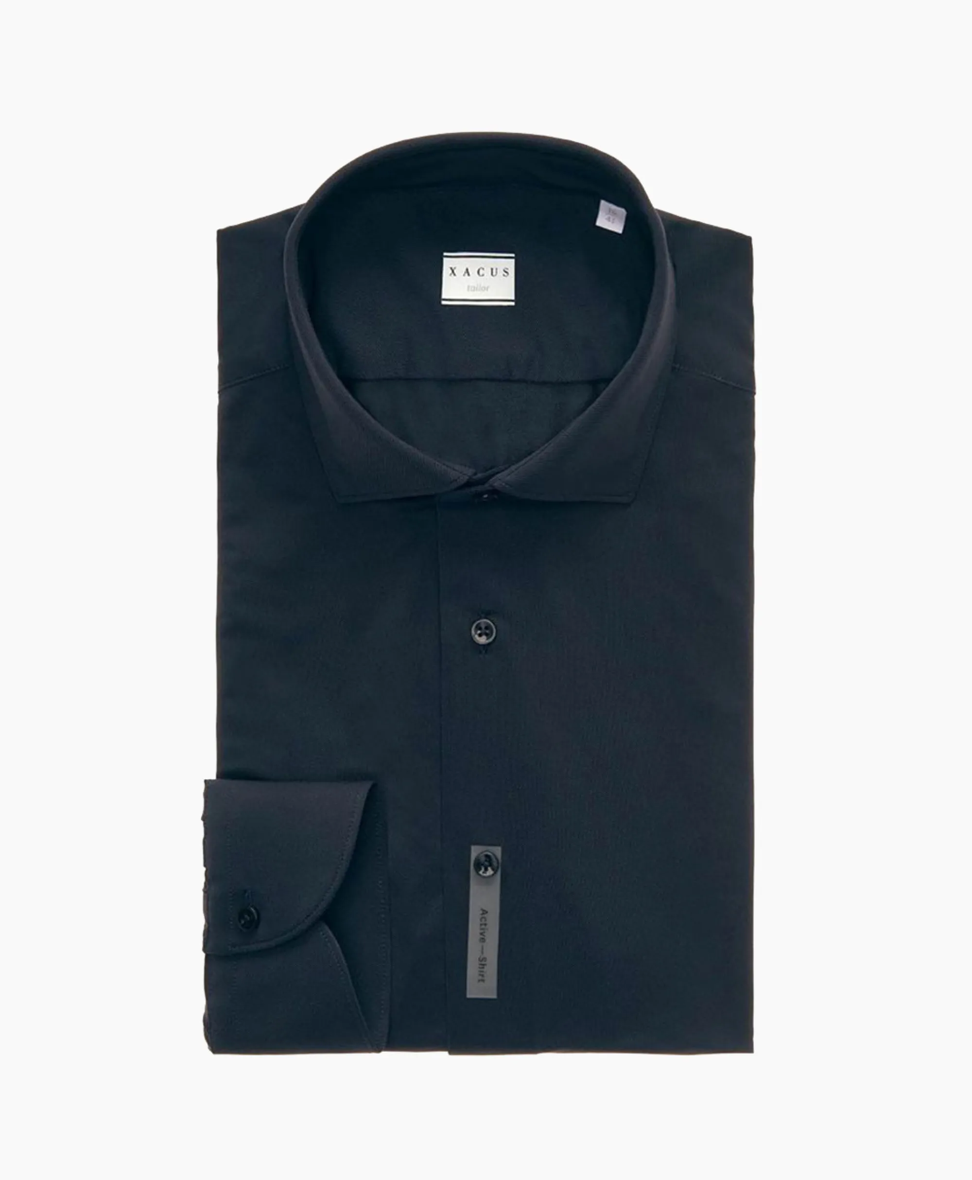 Xacus Active Shirt Blauw*Heren Overhemden
