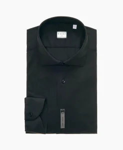 Xacus Active Shirt Zwart*Heren Overhemden