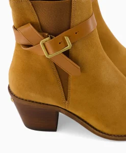 Zadig & Voltaire Zadig & Voltaire Enkellaars Tyler Cecilia Suede Bruin*Dames Laarzen