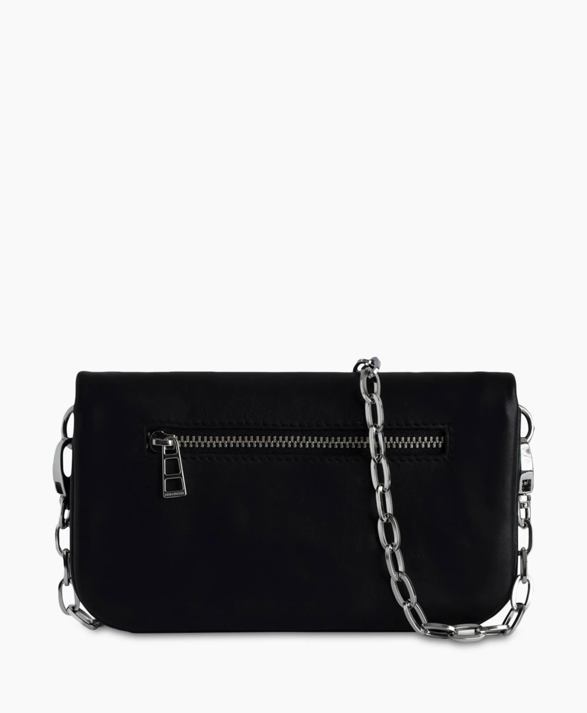 Zadig & Voltaire Zadig & Voltaire Schouder / Hand Tas Rock Eternal Smooth Calfskin Zwart*Dames Tassen