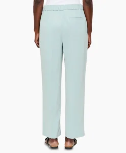 Zenggi Chino Japanese Crepe Relaxed Licht Groen*Dames Broeken