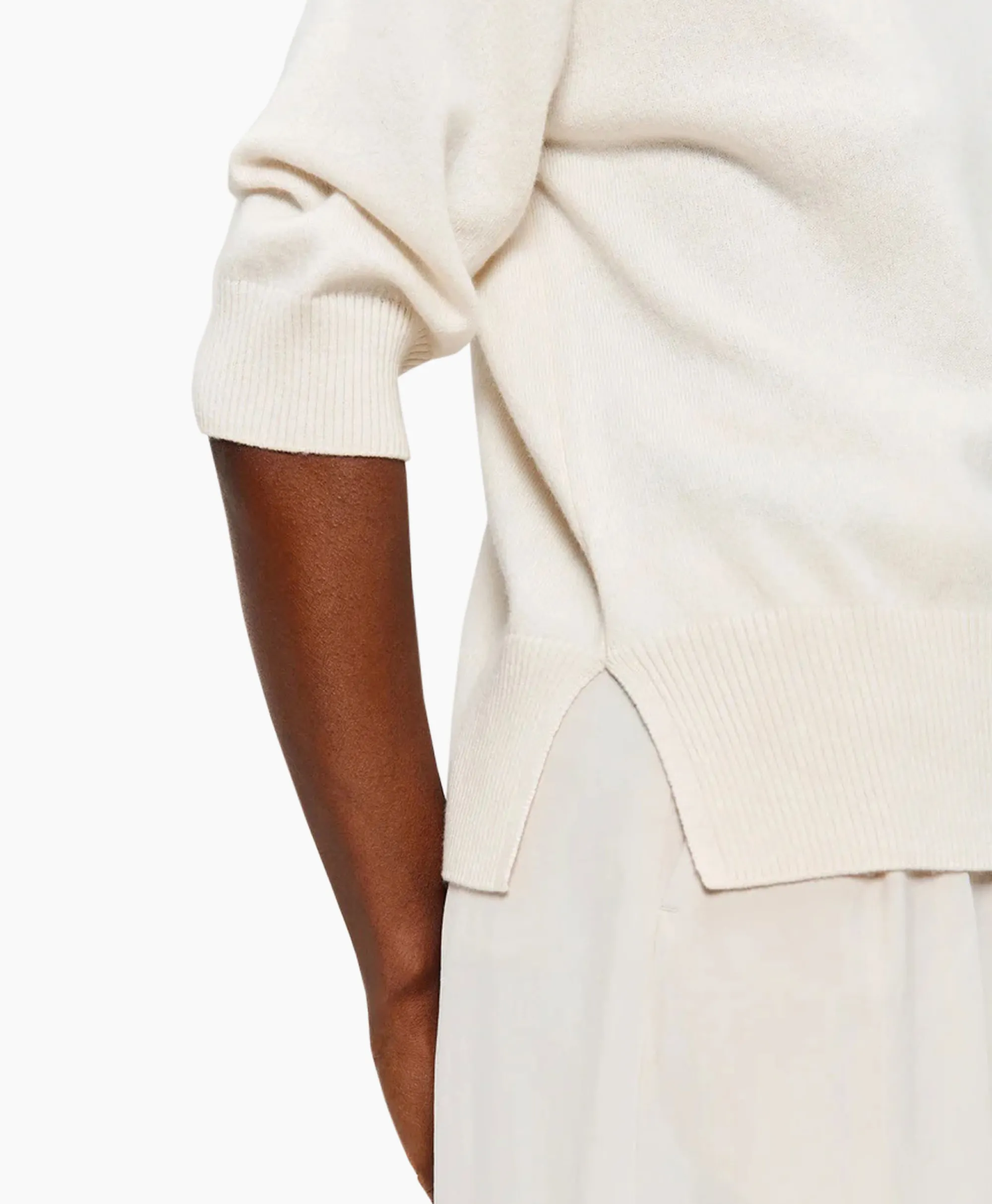 Zenggi Top Relaxed Short Sleeve Off White*Dames T-Shirts & Tops